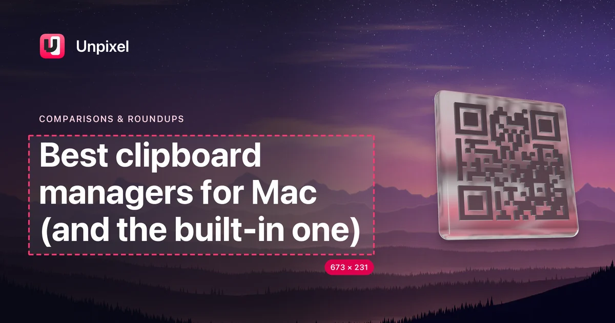 Title card: Best clipboard managers for Mac (and the built-in one)