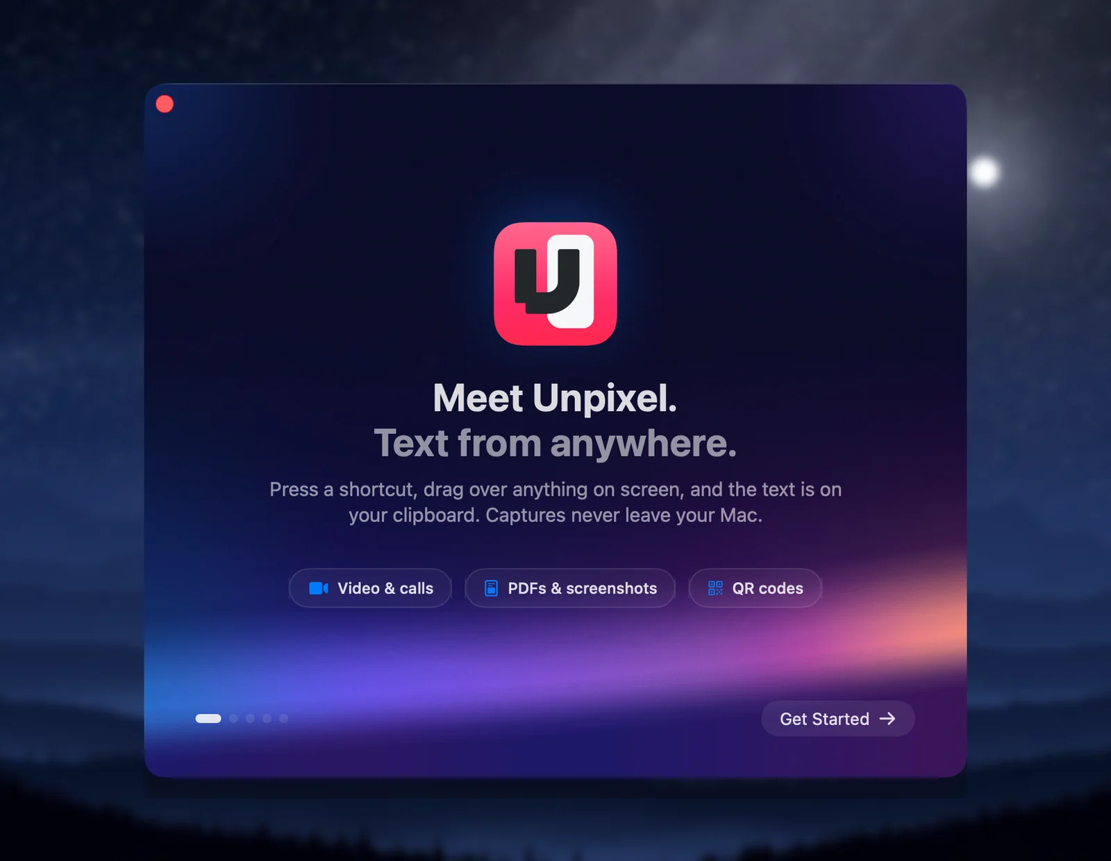 Unpixel’s welcome guide